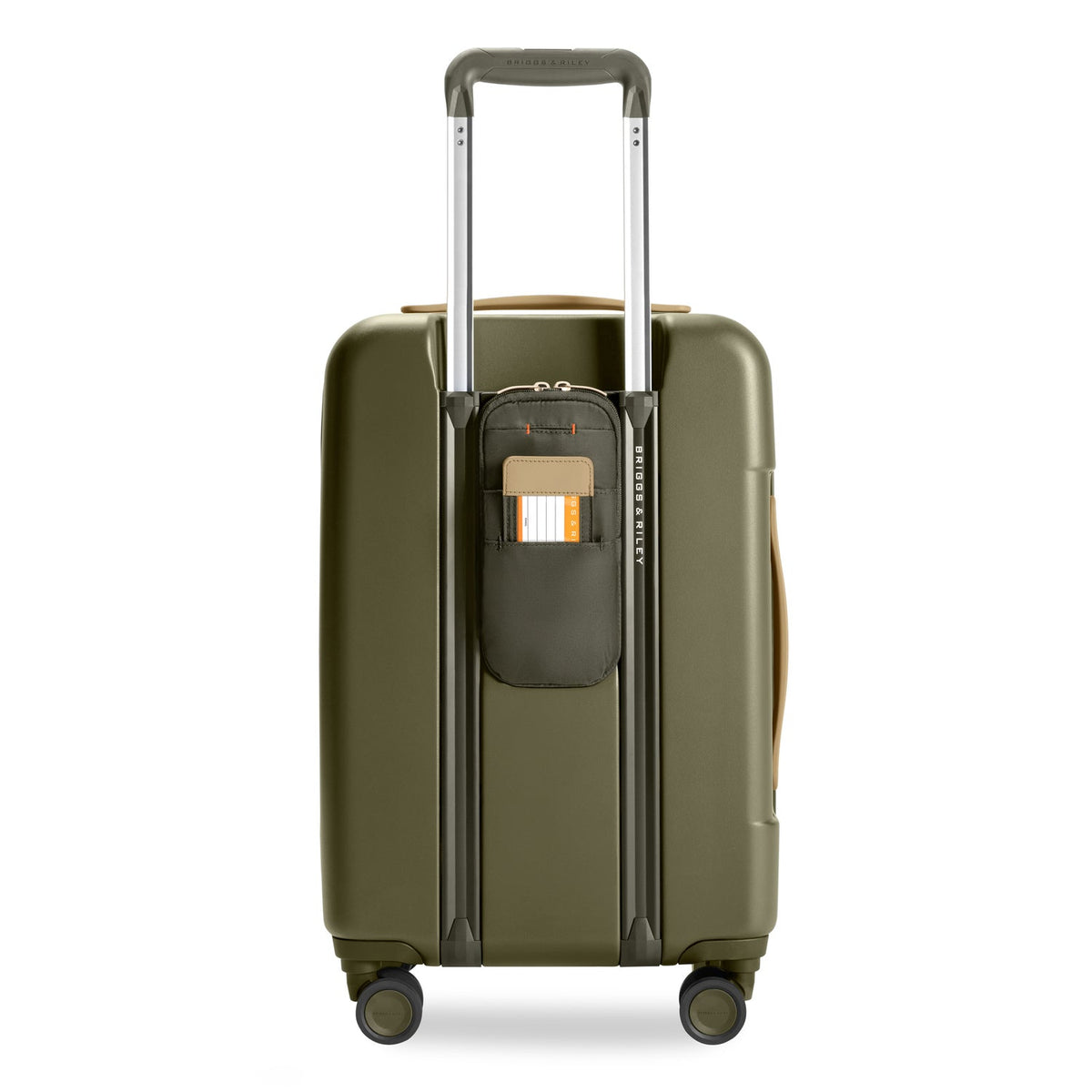 Briggs & Riley Sympatico Essential 22" Front Pocket Carry-On Expandable Spinner - Olive