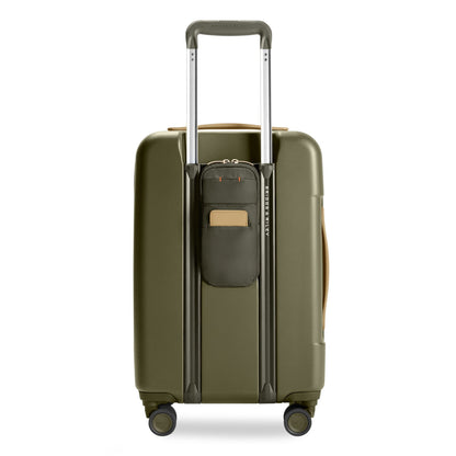 Briggs & Riley Sympatico Essential 22" Front Pocket Carry-On Expandable Spinner - Olive