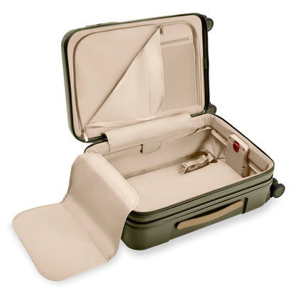 Briggs & Riley Sympatico Essential 22" Front Pocket Carry-On Expandable Spinner - Olive