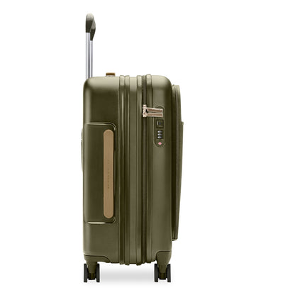 Briggs & Riley Sympatico Essential 22" Front Pocket Carry-On Expandable Spinner - Olive