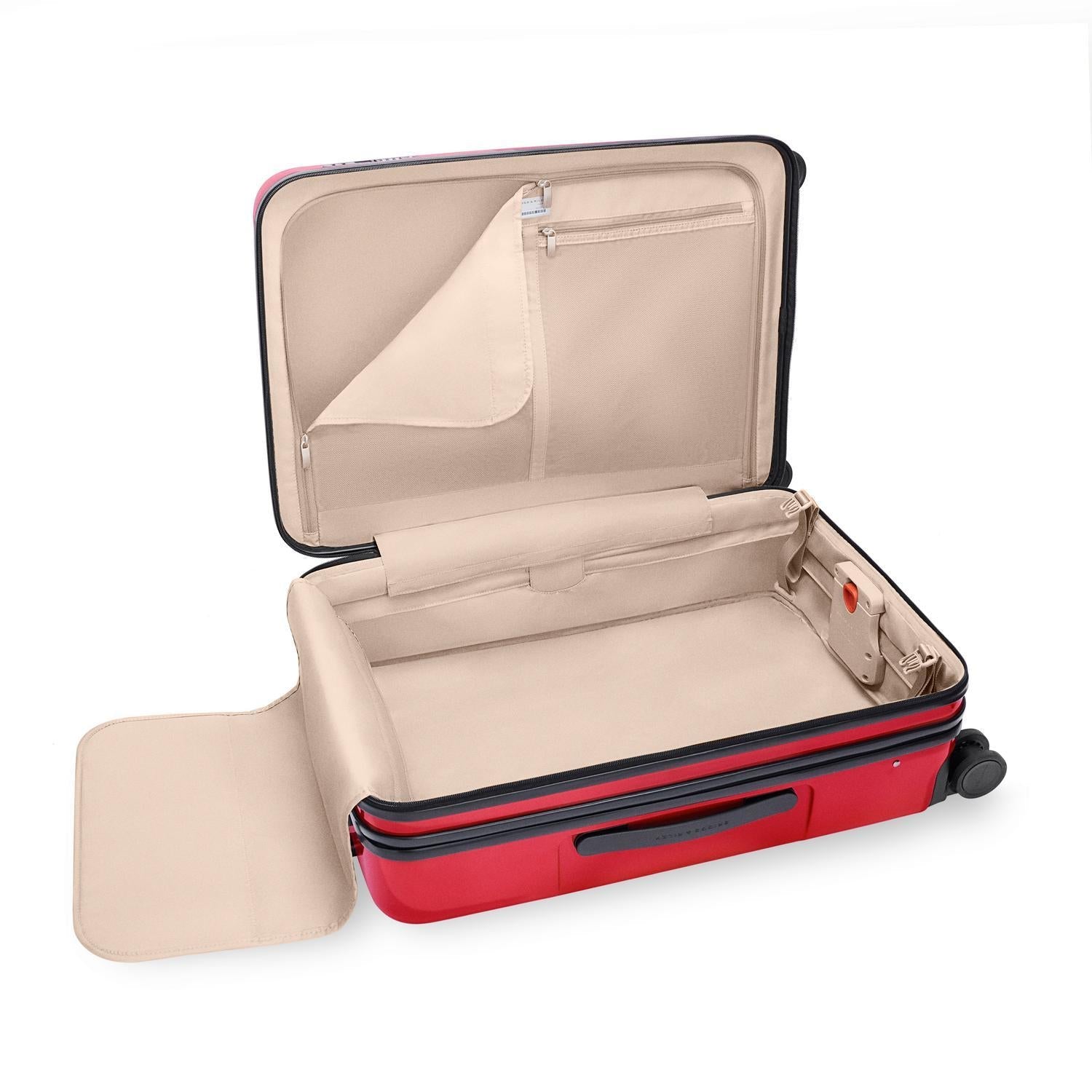 Briggs & Riley Sympatico Medium Expandable Spinner - Glossy Ruby
