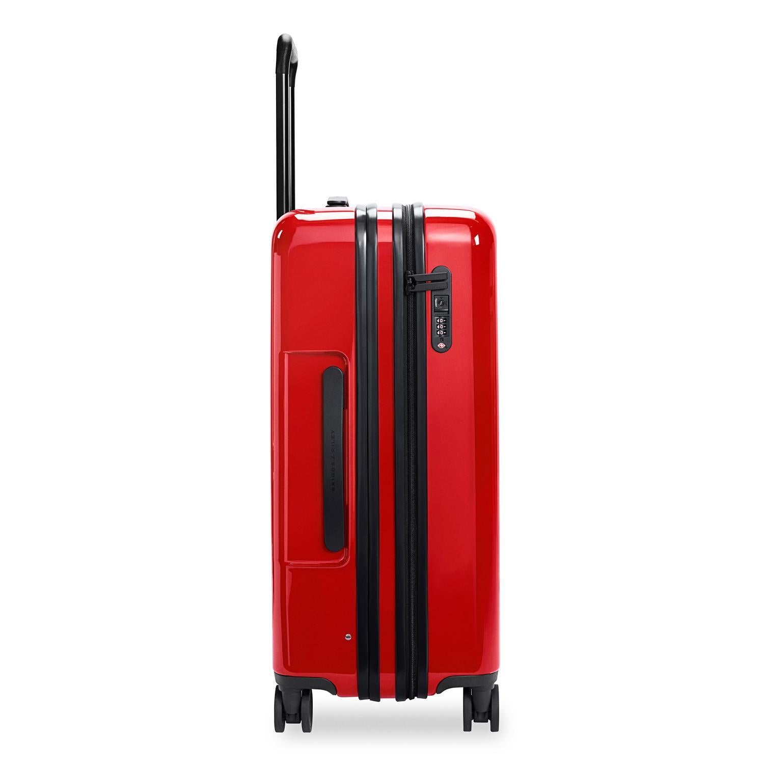 Briggs & Riley Sympatico Medium Expandable Spinner - Glossy Ruby
