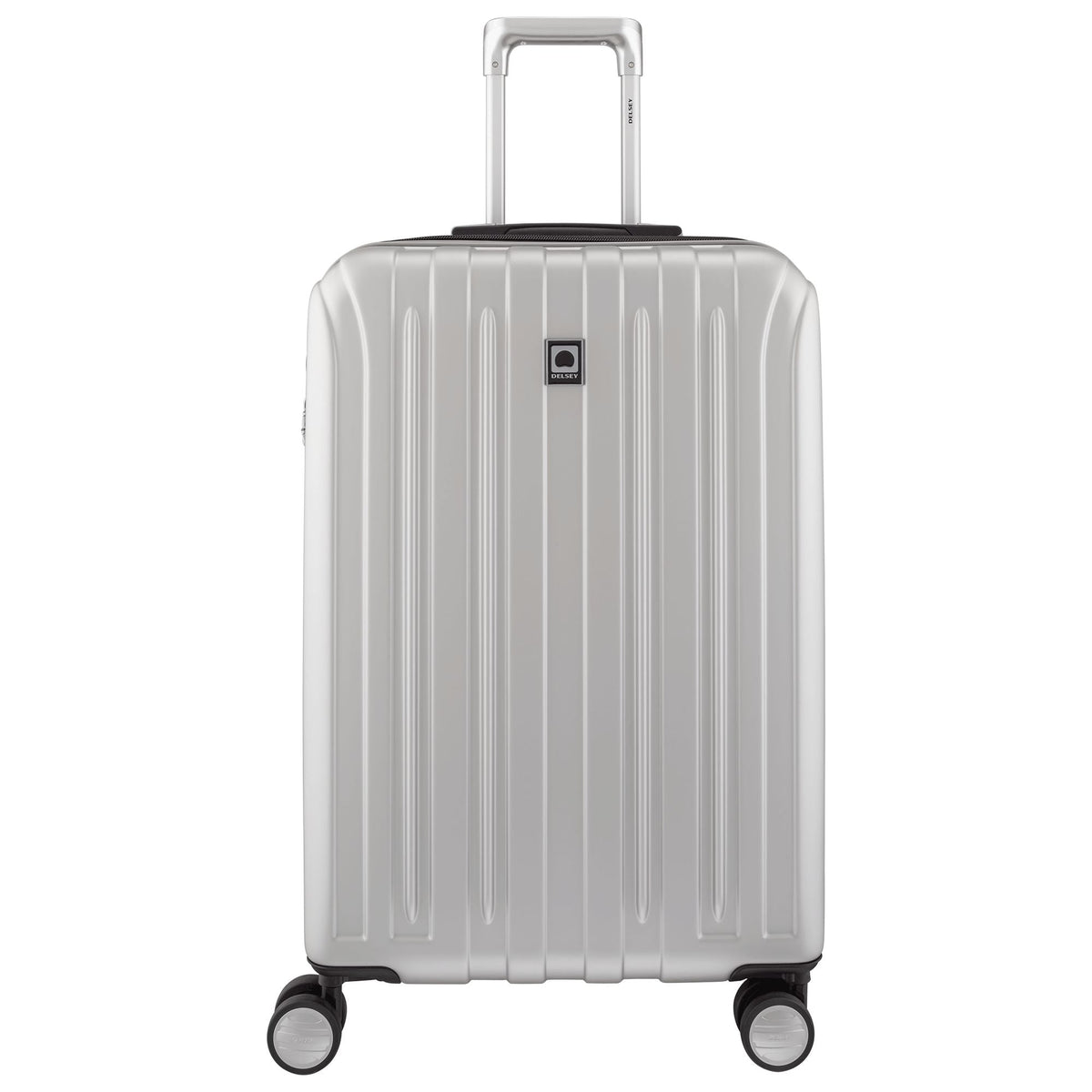 Delsey TITANIUM - Medium Expandable Spinner - Silver