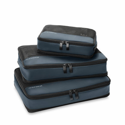Briggs & Riley Travel Essentials Carry-On Compression Packing Cube Set - Ocean