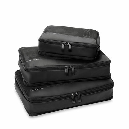 Briggs & Riley Travel Essentials Carry-On Compression Packing Cube Set - Black