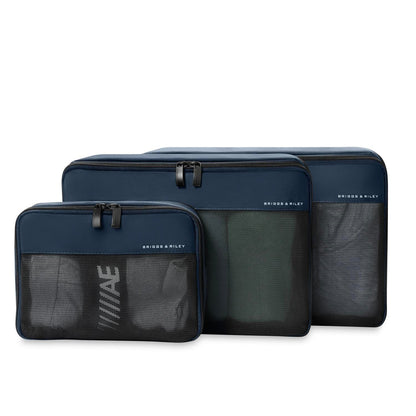 Briggs & Riley Travel Essentials Carry-On Compression Packing Cube Set - Navy