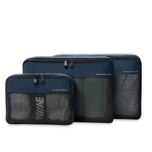 Briggs & Riley Travel Essentials Carry-On Compression Packing Cube Set - Navy