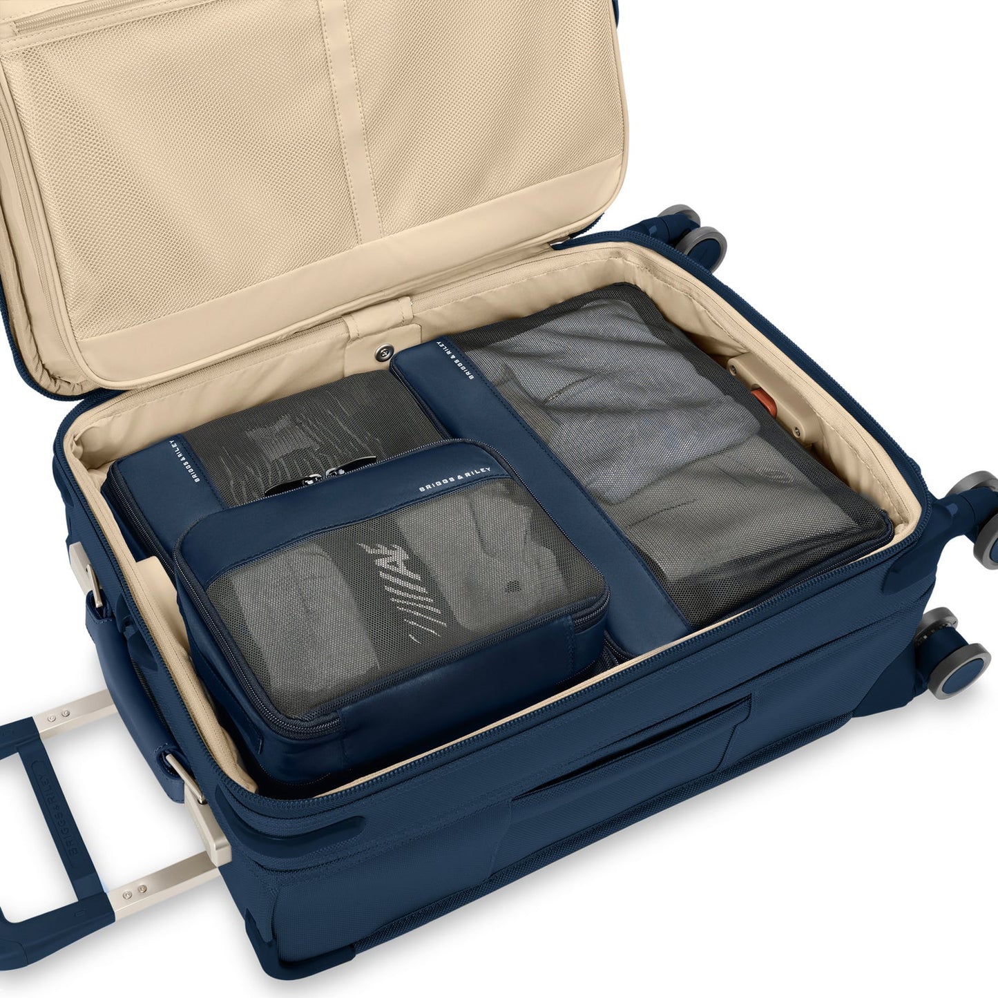 Briggs & Riley Travel Essentials Carry-On Compression Packing Cube Set - Navy