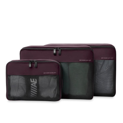 Briggs & Riley Travel Essentials Carry-On Compression Packing Cube Set - Plum