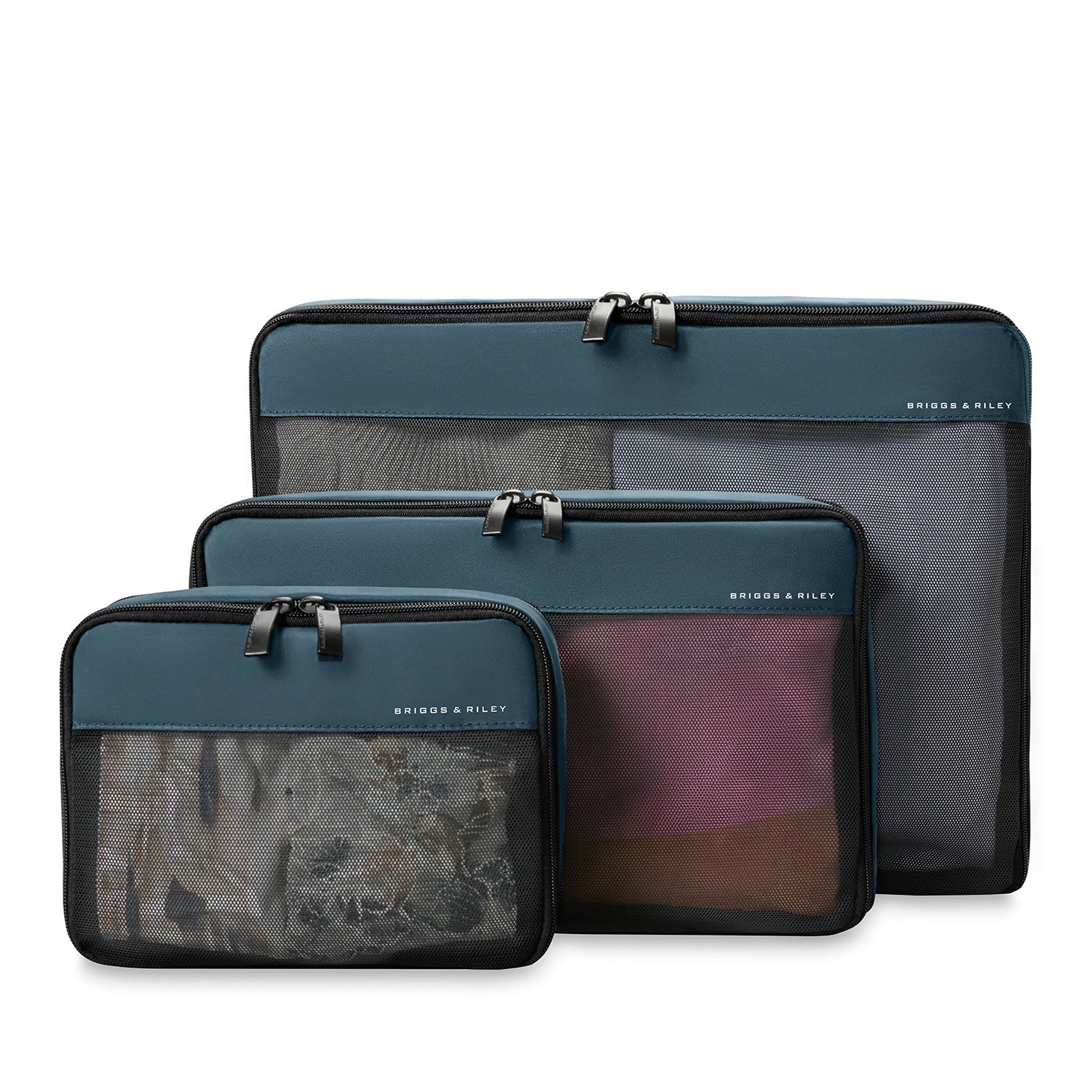 Briggs & Riley Travel Essentials Check-In Compression Packing Cube Set - Ocean