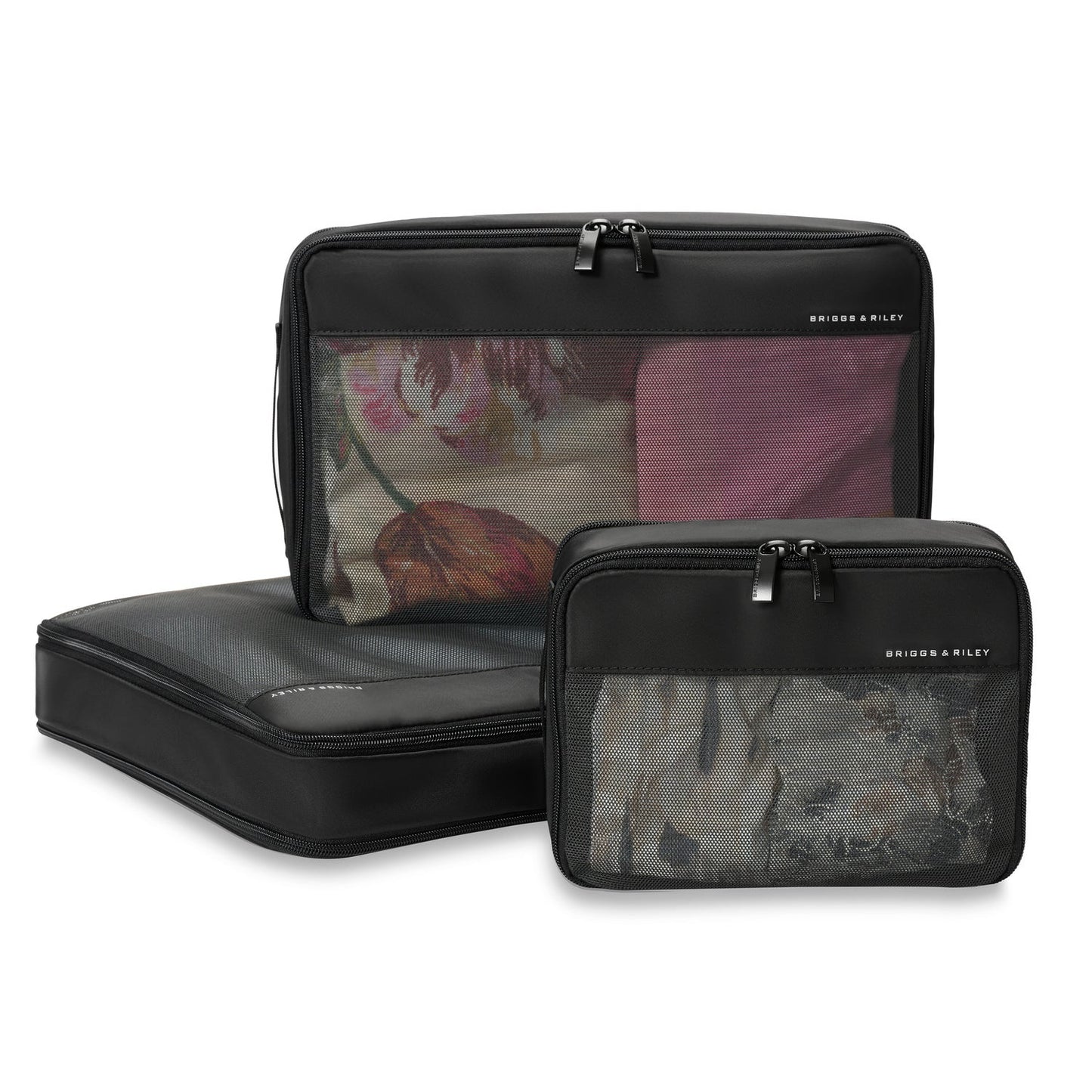 Briggs & Riley Travel Essentials Check-In Compression Packing Cube Set - Black