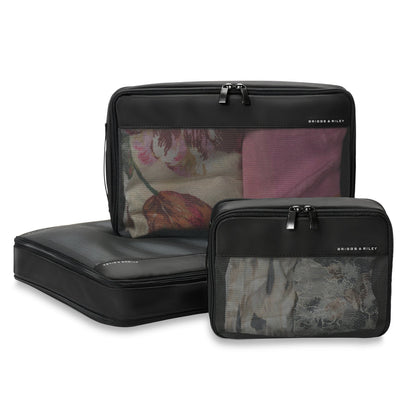 Briggs & Riley Travel Essentials Check-In Compression Packing Cube Set - Black