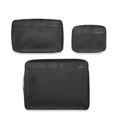 Briggs & Riley Travel Essentials Check-In Compression Packing Cube Set - Black