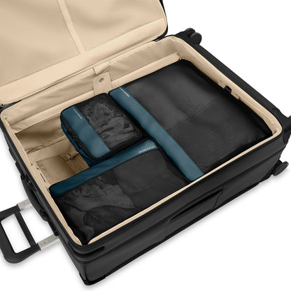 Briggs & Riley Travel Essentials Check-In Compression Packing Cube Set - Black