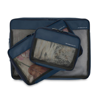 Briggs & Riley Travel Essentials Check-In Compression Packing Cube Set - Navy