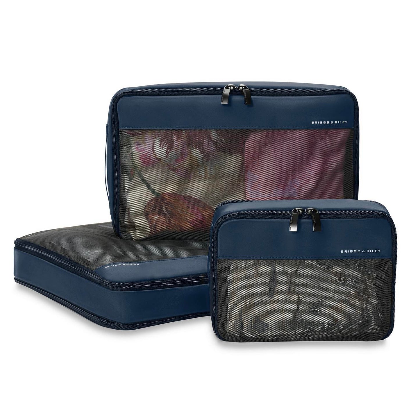 Briggs & Riley Travel Essentials Check-In Compression Packing Cube Set - Navy