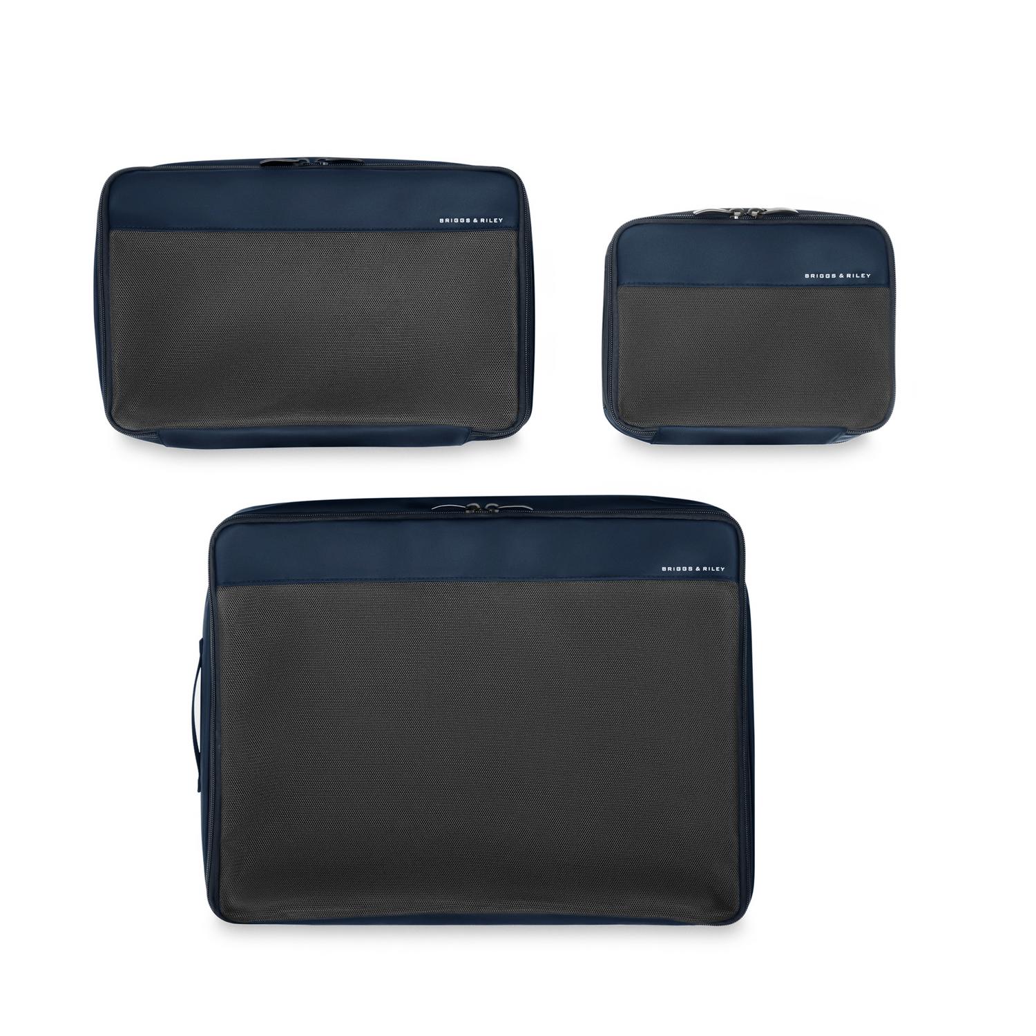Briggs & Riley Travel Essentials Check-In Compression Packing Cube Set - Navy