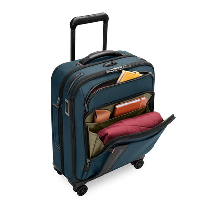 Briggs & Riley ZDX Global 21" Carry-on Expandable Spinner - Ocean