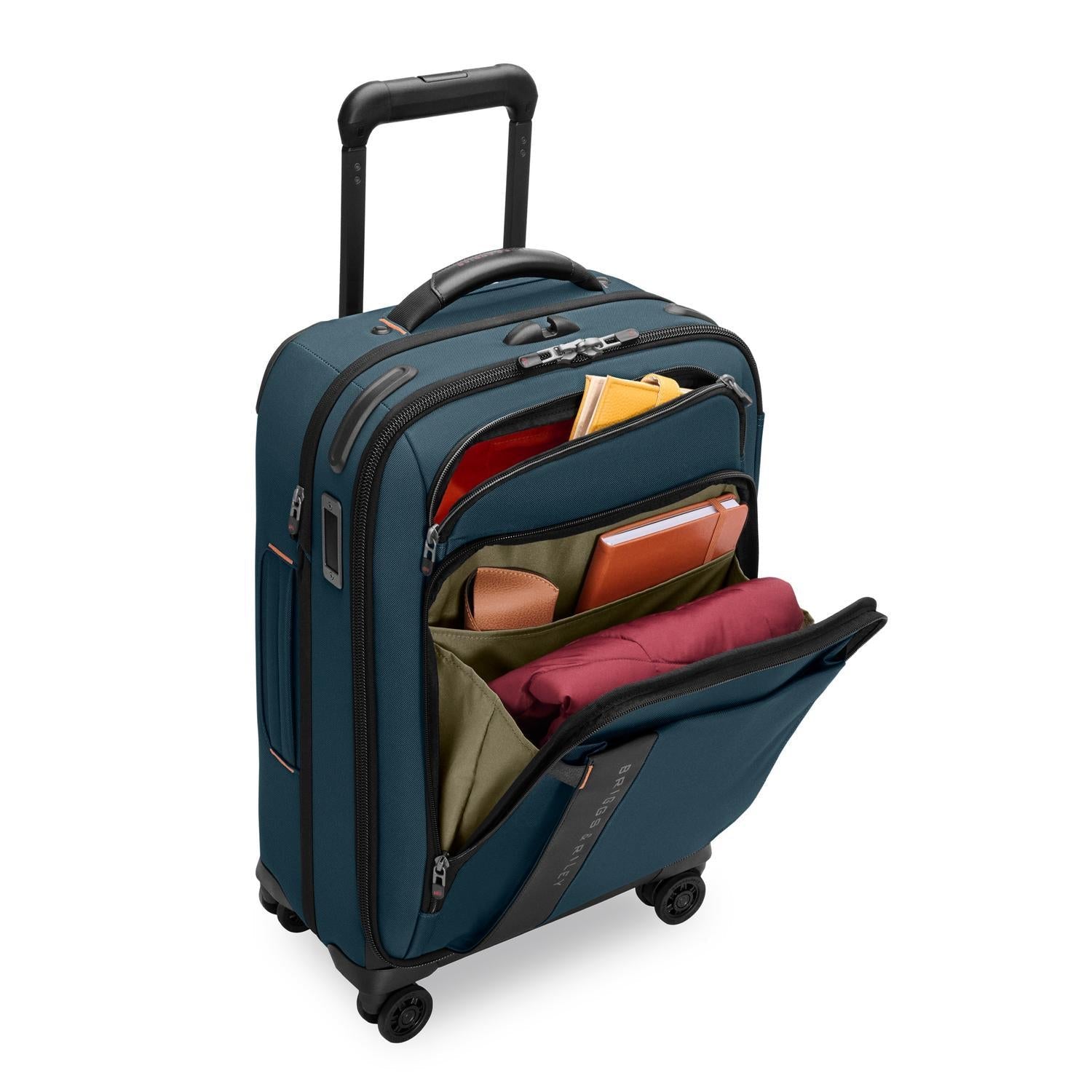 Briggs & Riley ZDX Essential 22" Carry-On Expandable Spinner - Ocean