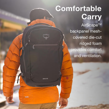 Osprey Daylite™ Carry-On Travel Pack 44L - Blue Spikemoss/Alkaline