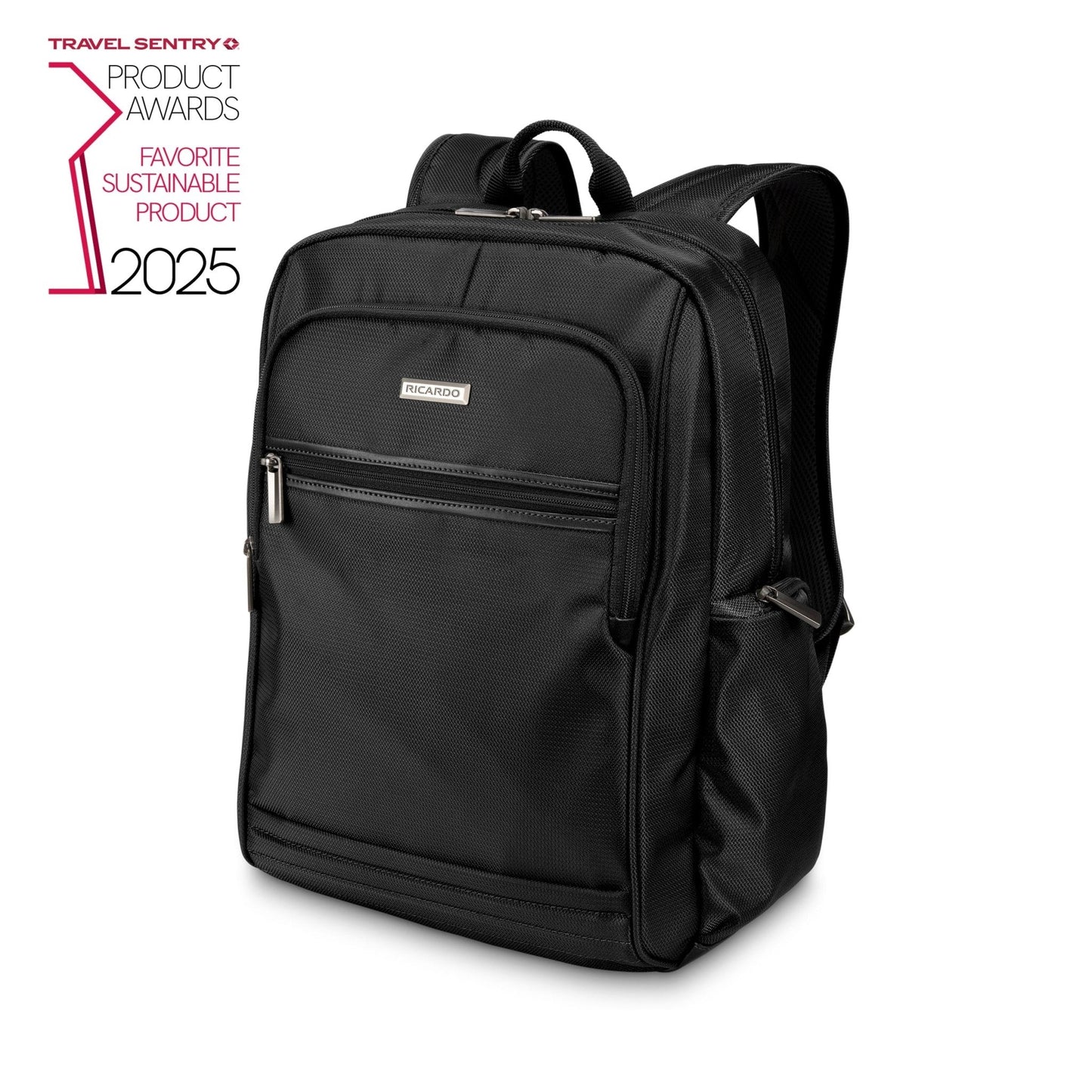 Ricardo Beverly Hills Avalon Avalon Softside Laptop Backpack, 23L - Black