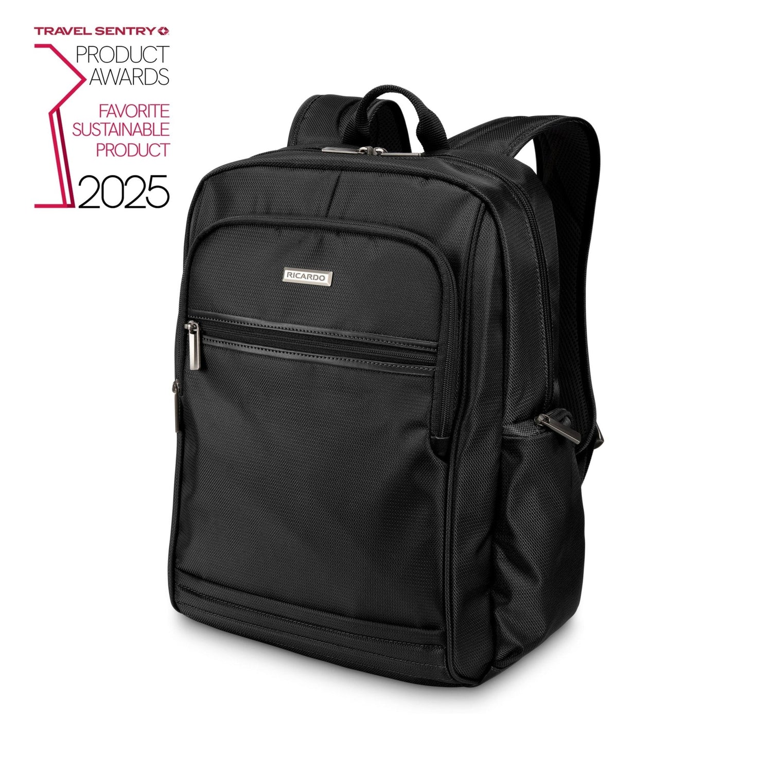 Ricardo Beverly Hills Avalon Softside Laptop Backpack, 23L - Black