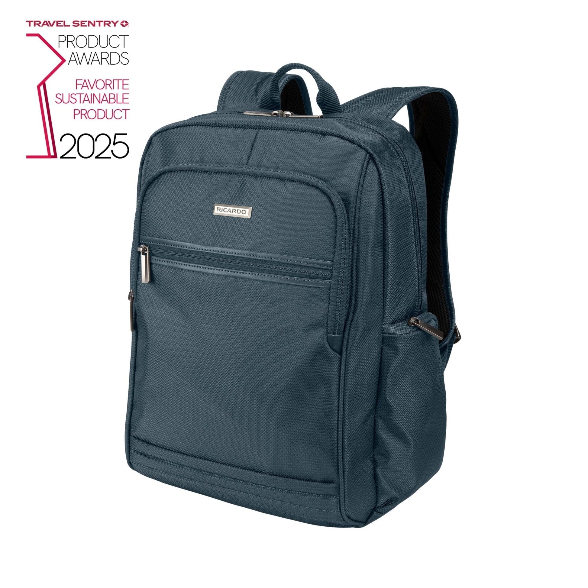 Ricardo Beverly Hills Avalon Softside Laptop Backpack, 23L - Storm Blue