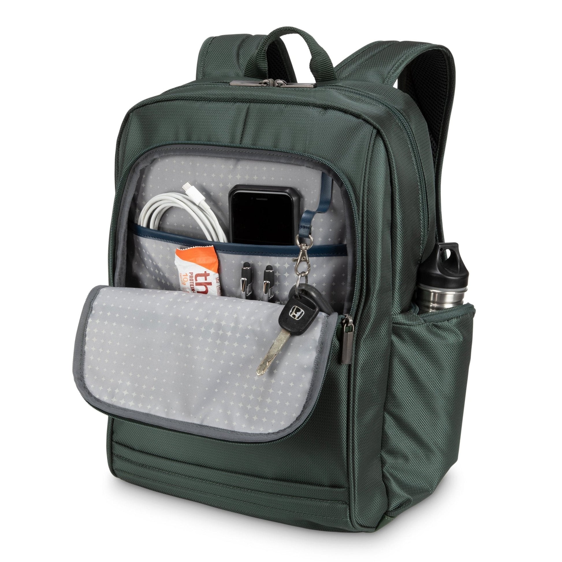 Ricardo Beverly Hills Avalon Softside Laptop Backpack, 23L - Juniper Green