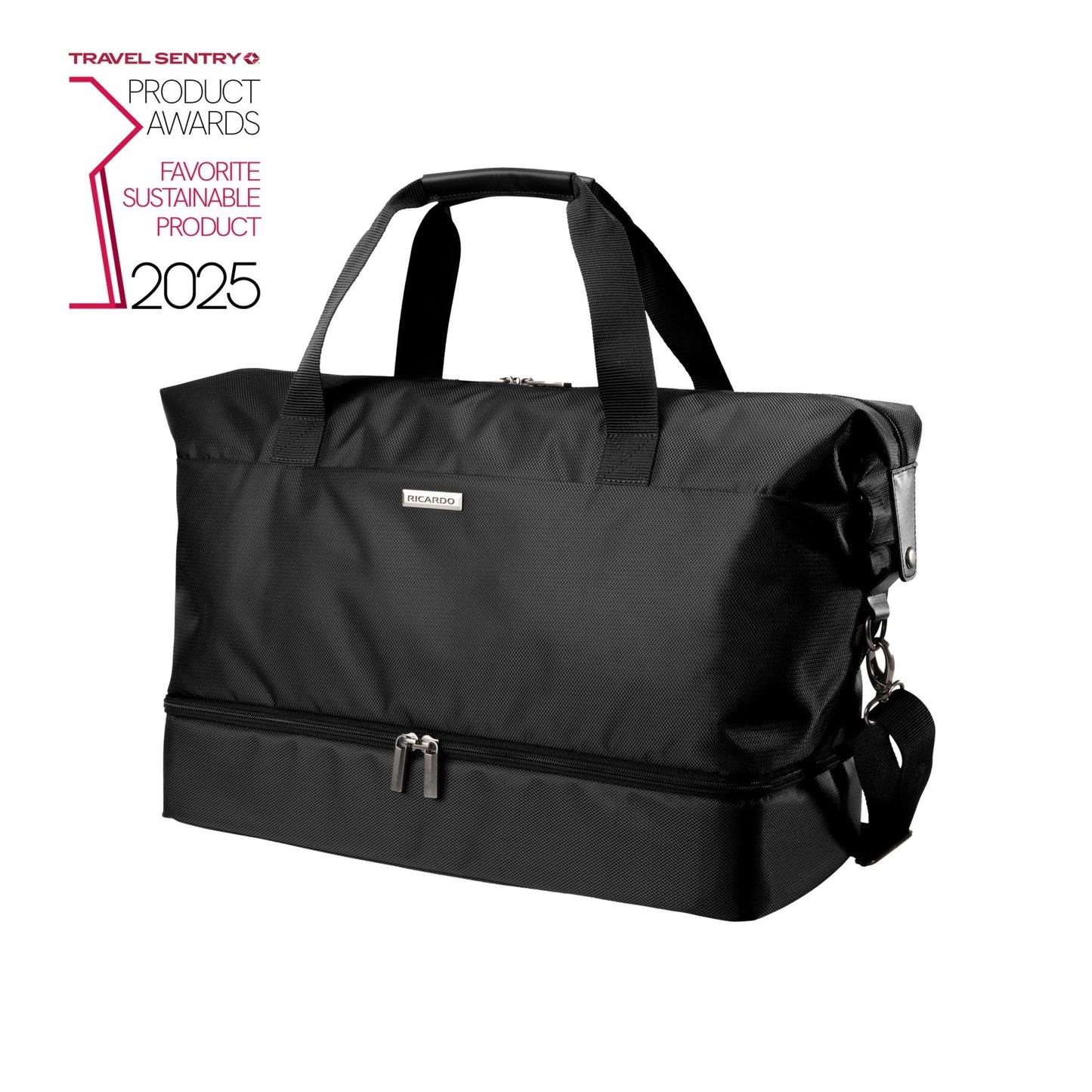 Ricardo Beverly Hills Avalon Softside Drop-Bottom Weekender Duffel - 38L - Black