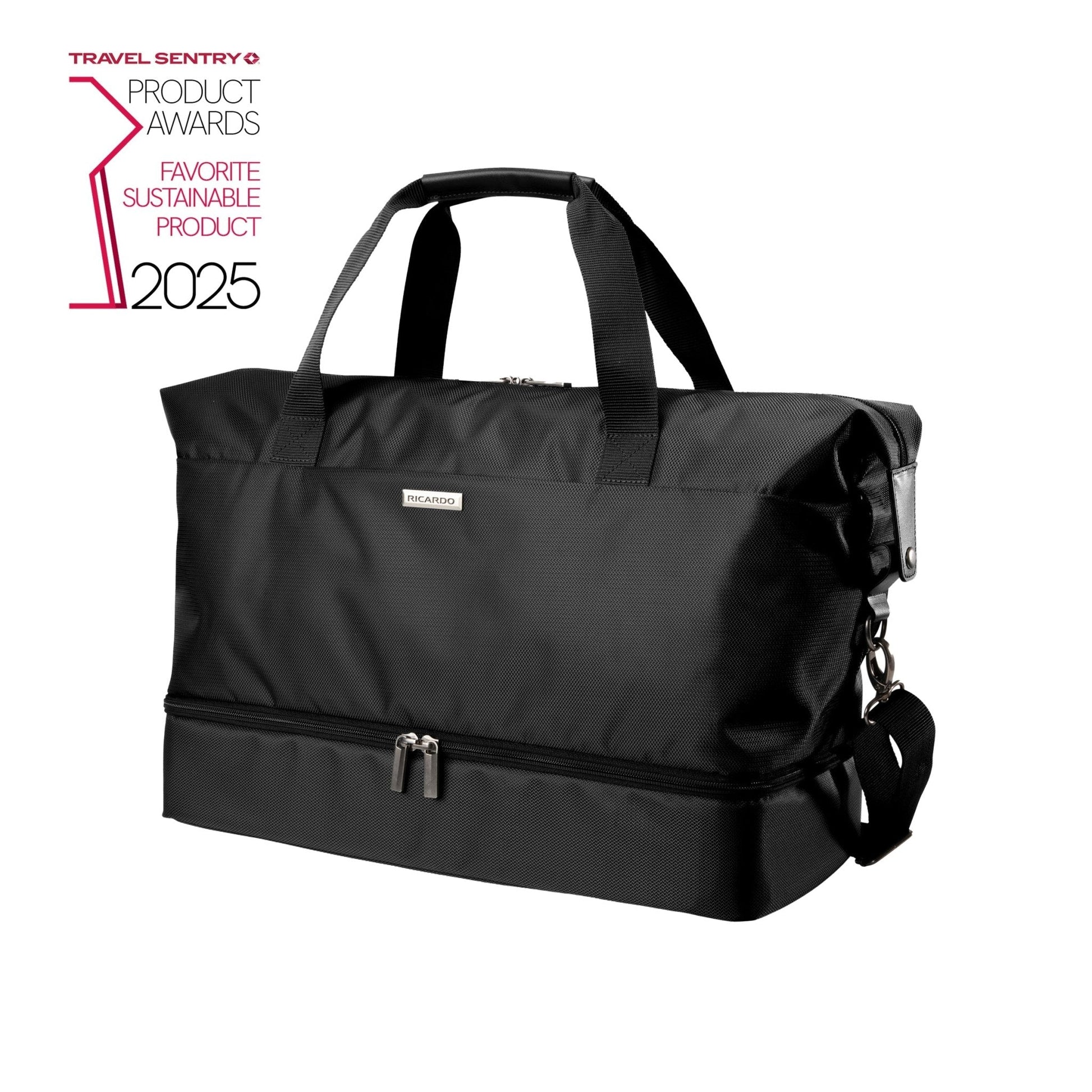 Ricardo Beverly Hills Avalon Softside Drop-Bottom Weekender Duffel - 38L - Black