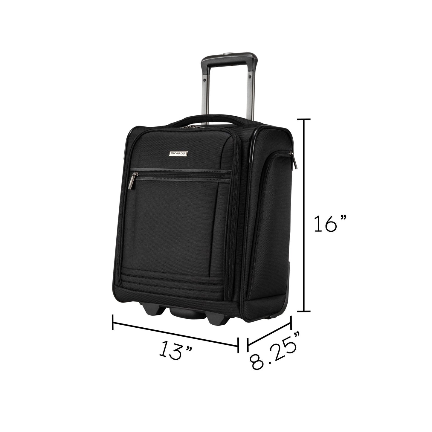 Ricardo Beverly Hills Avalon Softside Small Carry-On, 28L - Black