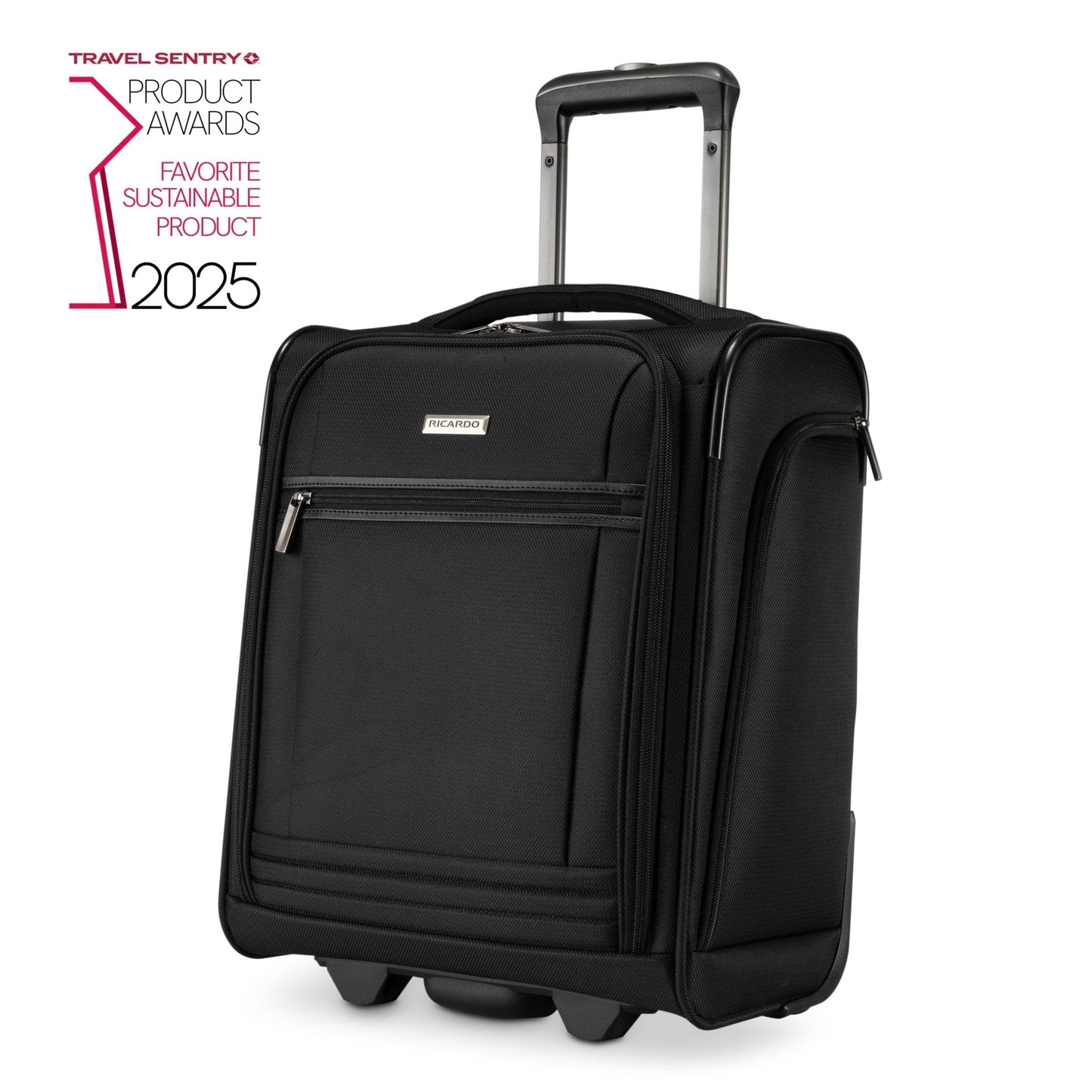 Ricardo Beverly Hills Avalon Softside Small Carry-On, 28L - Black
