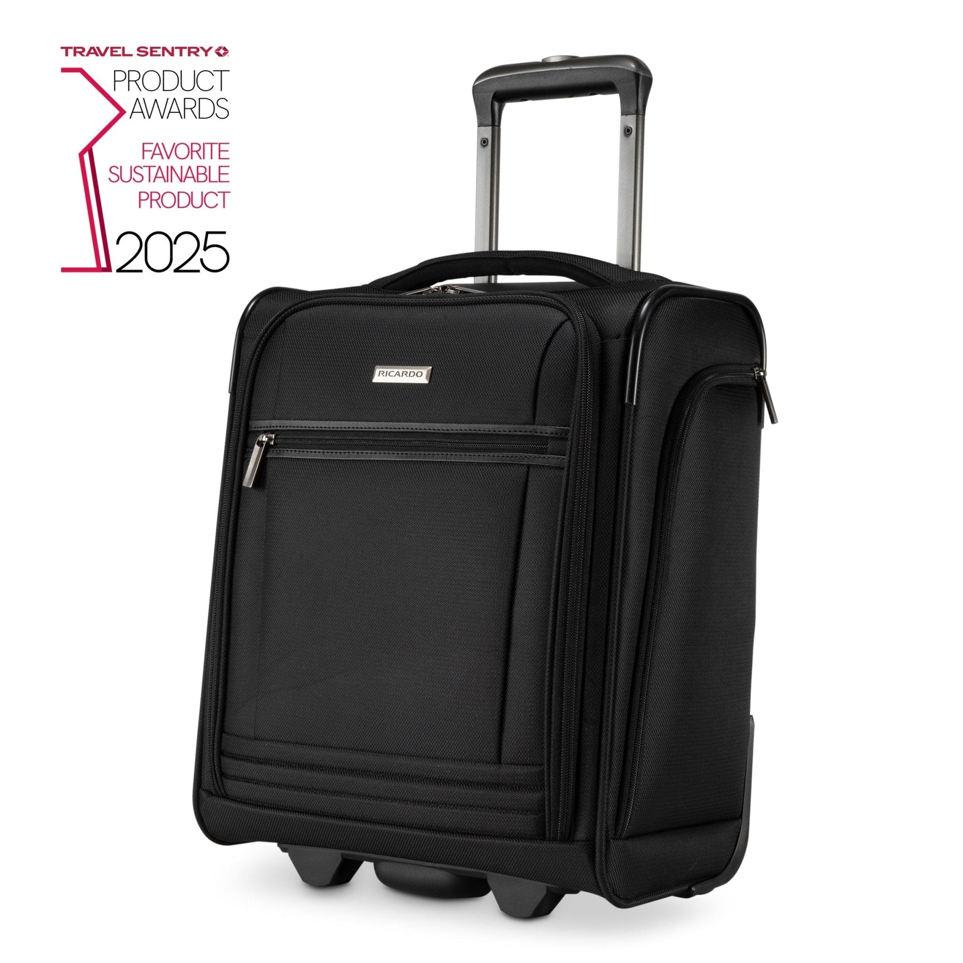 Ricardo Beverly Hills Avalon Softside Small Carry-On, 28L - Black