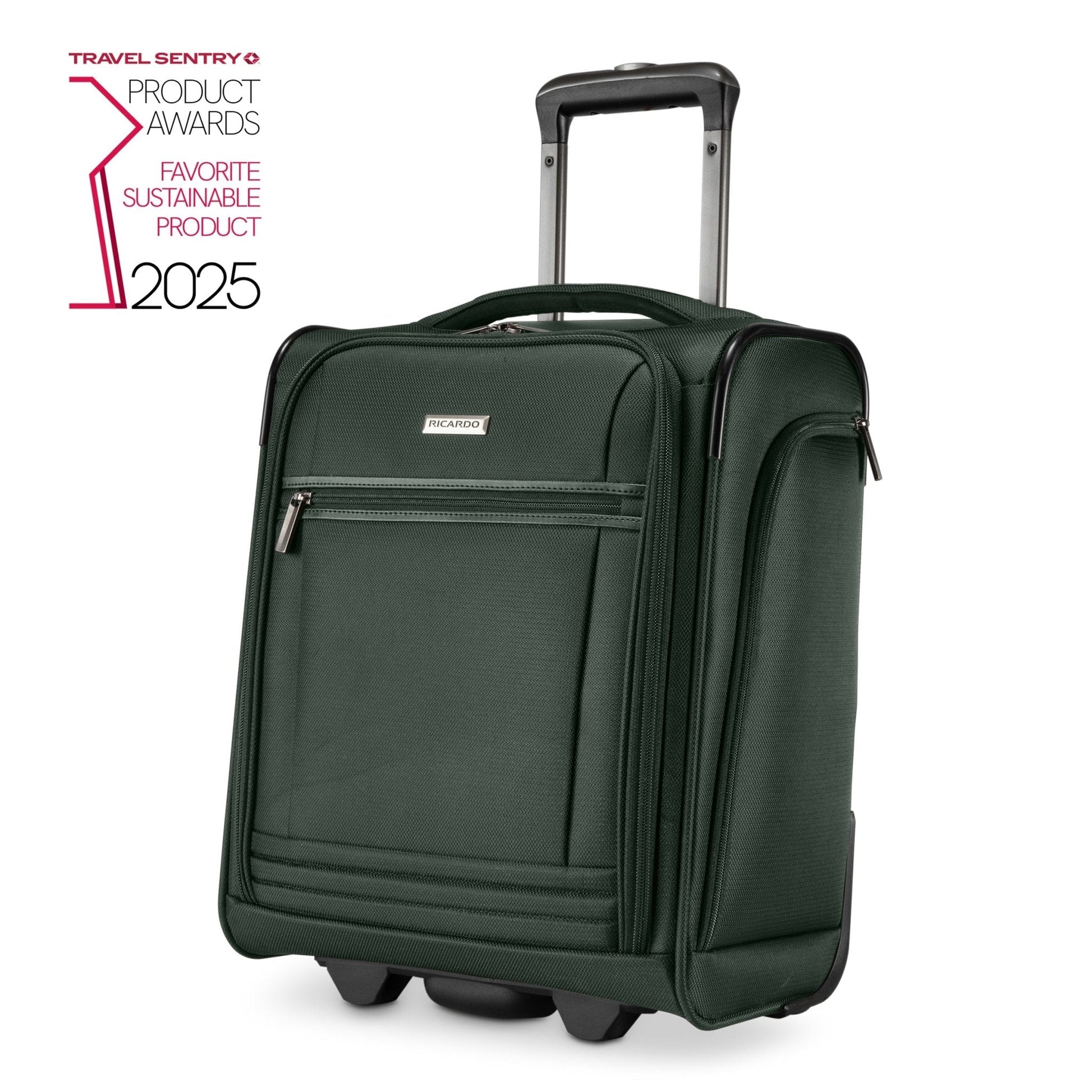 Ricardo Beverly Hills Avalon Softside Small Carry-On, 28L - Juniper Green