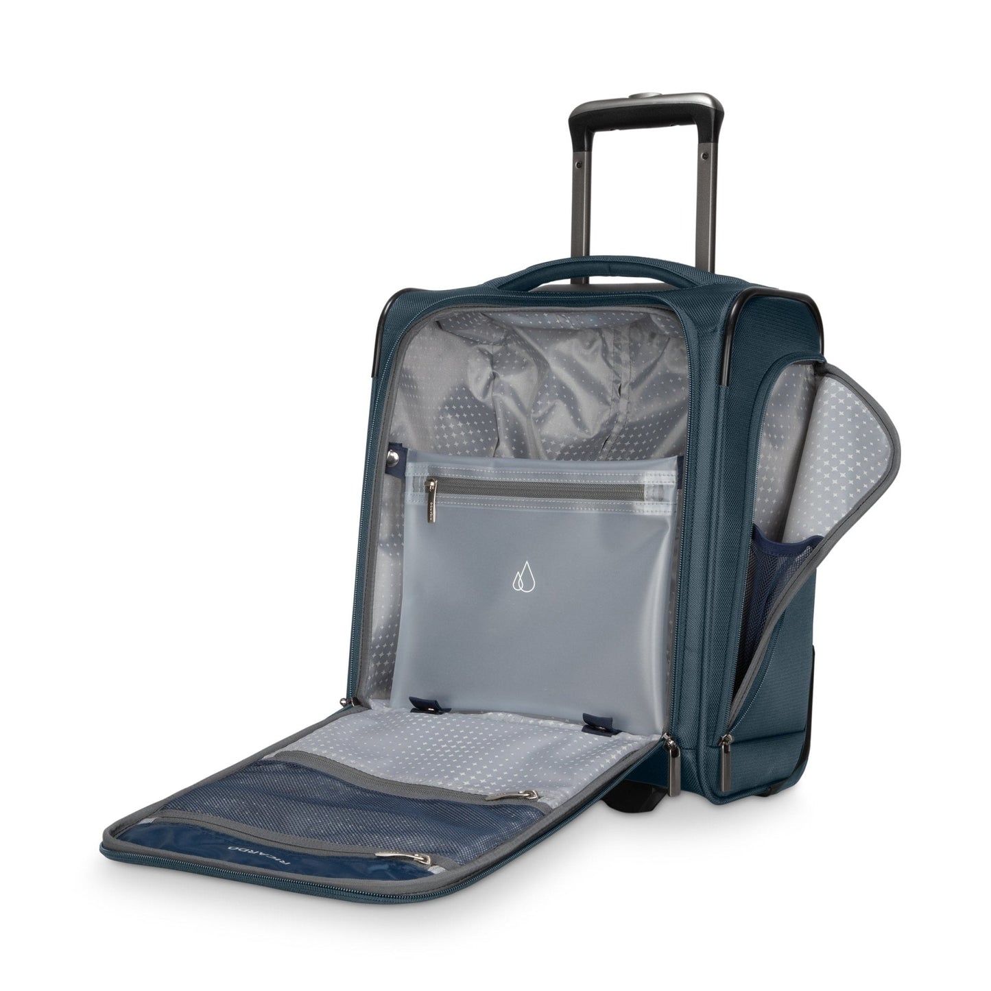 Ricardo Beverly Hills Avalon Softside Small Carry-On, 28L - Storm Blue