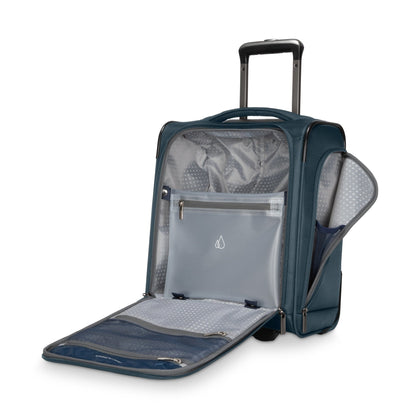 Ricardo Beverly Hills Avalon Softside Small Carry-On, 28L - Storm Blue