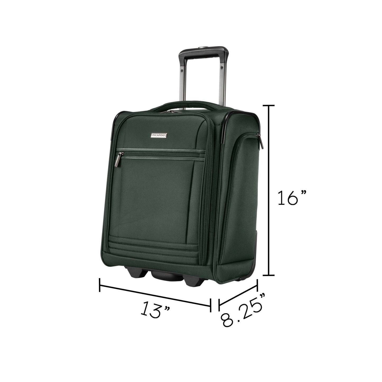 Ricardo Beverly Hills Avalon Softside Small Carry-On, 28L - Juniper Green