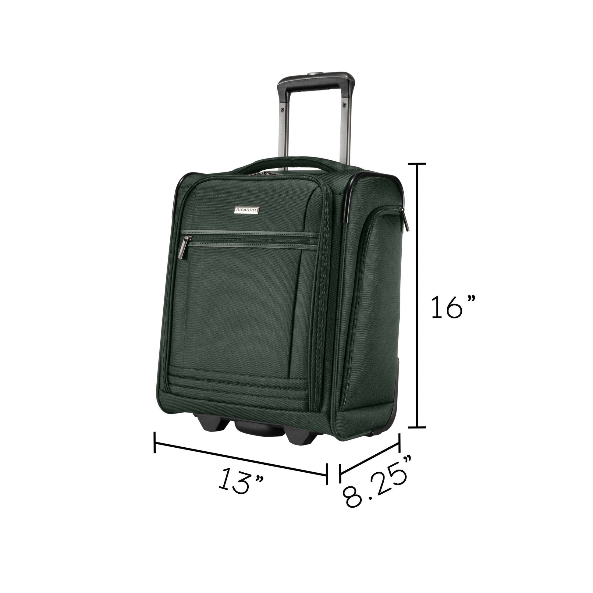 Ricardo Beverly Hills Avalon Softside Small Carry-On, 28L - Juniper Green