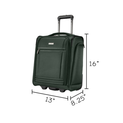 Ricardo Beverly Hills Avalon Softside Small Carry-On, 28L - Juniper Green
