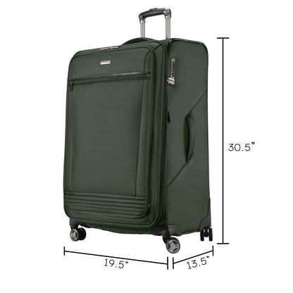 Ricardo Beverly Hills Avalon Softside Large Check-In Expandable Spinner - Juniper Green