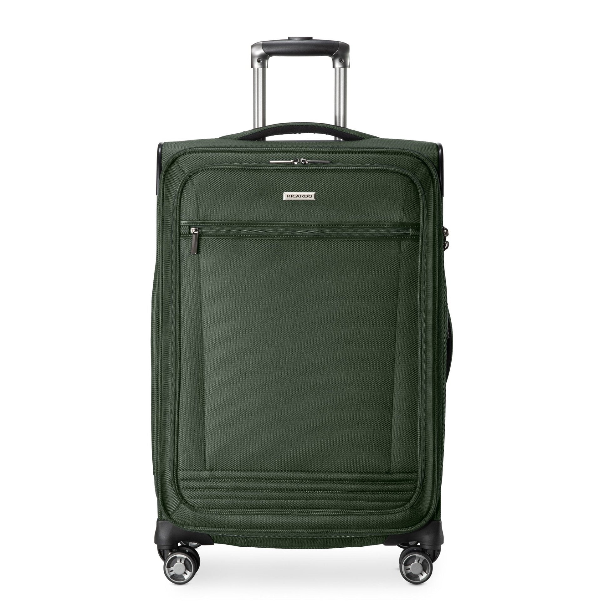 Ricardo Beverly Hills Avalon Softside Medium Check-In Expandable Spinner - Juniper Green