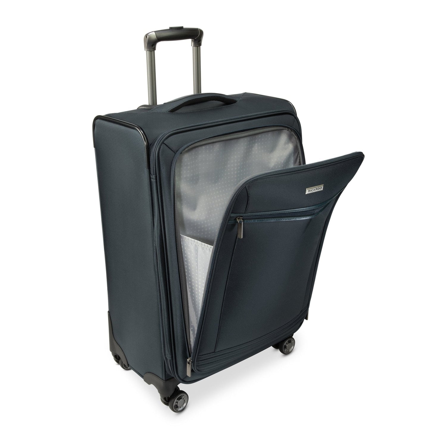 Ricardo Beverly Hills Avalon Softside Medium Check-In Expandable Spinner - Storm Blue