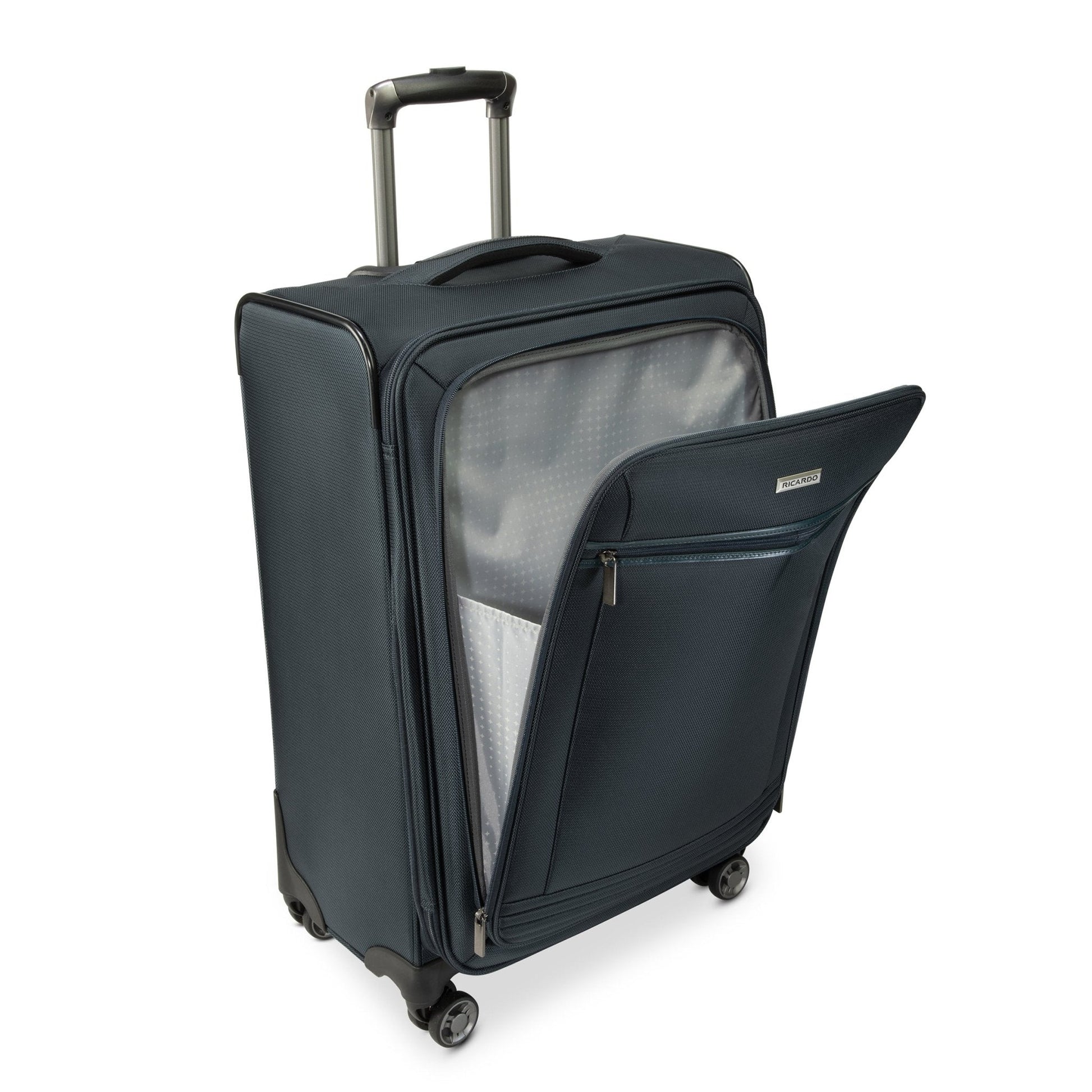 Ricardo Beverly Hills Avalon Softside Medium Check-In Expandable Spinner - Storm Blue