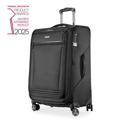 Ricardo Beverly Hills Avalon Softside Medium Check-In Expandable Spinner - Black