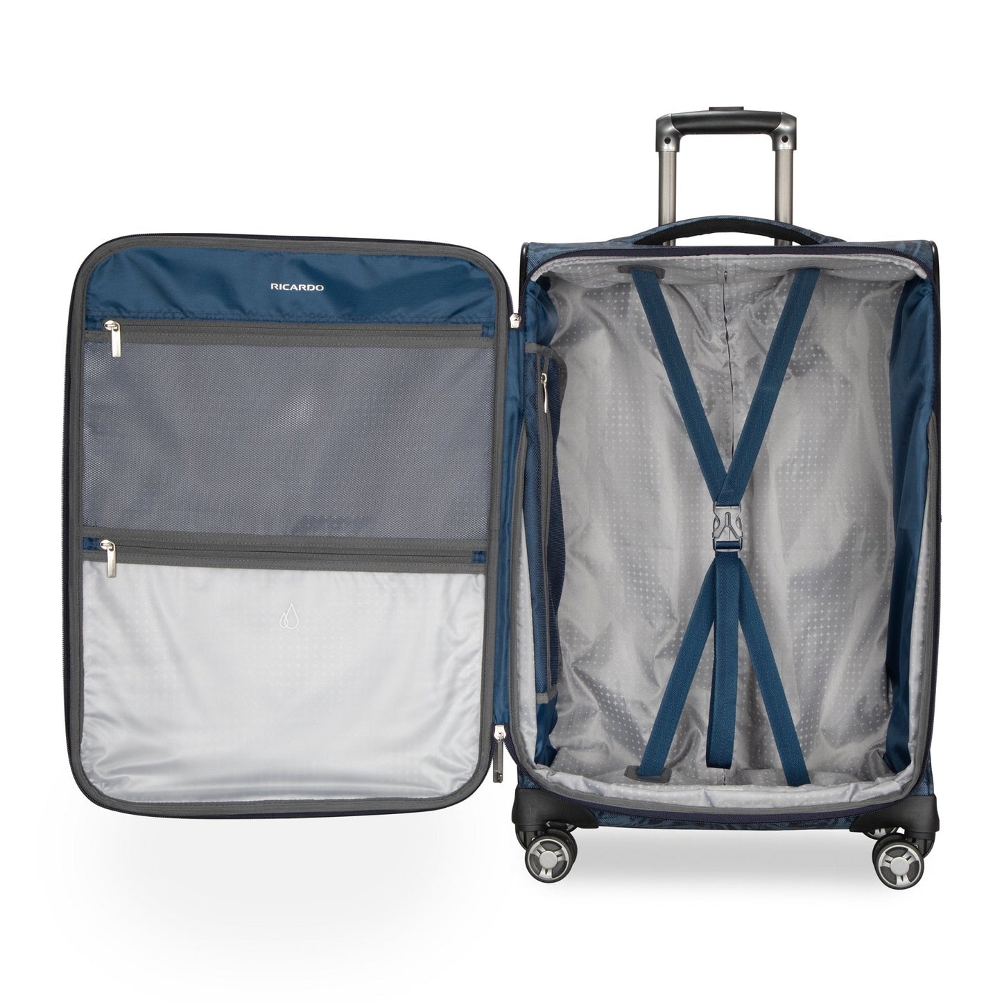 Ricardo Beverly Hills Avalon Softside Medium Check-In Expandable Spinner - Serengeti Night