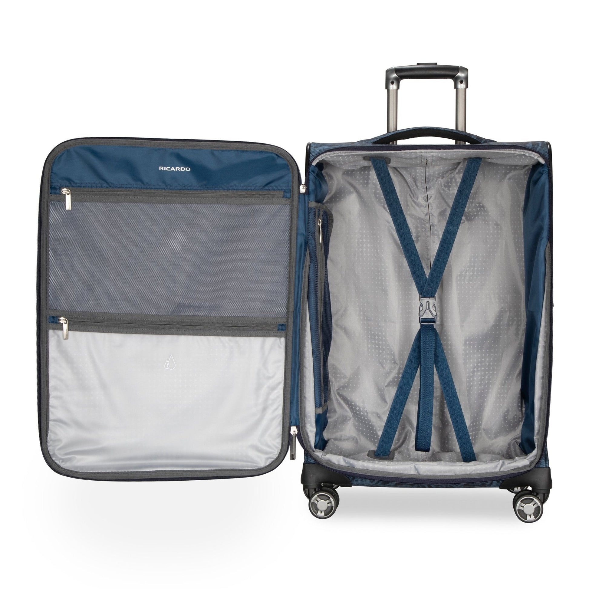 Ricardo Beverly Hills Avalon Softside Medium Check-In Expandable Spinner - Serengeti Night