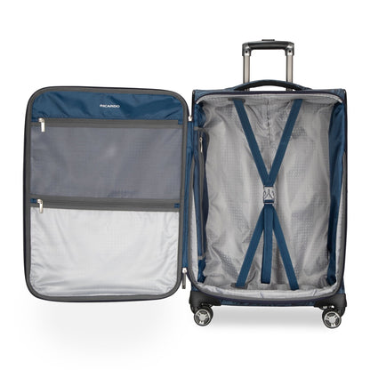 Ricardo Beverly Hills Avalon Softside Medium Check-In Expandable Spinner - Serengeti Night