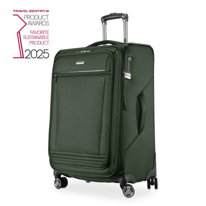 Ricardo Beverly Hills Avalon Softside Medium Check-In Expandable Spinner - Juniper Green