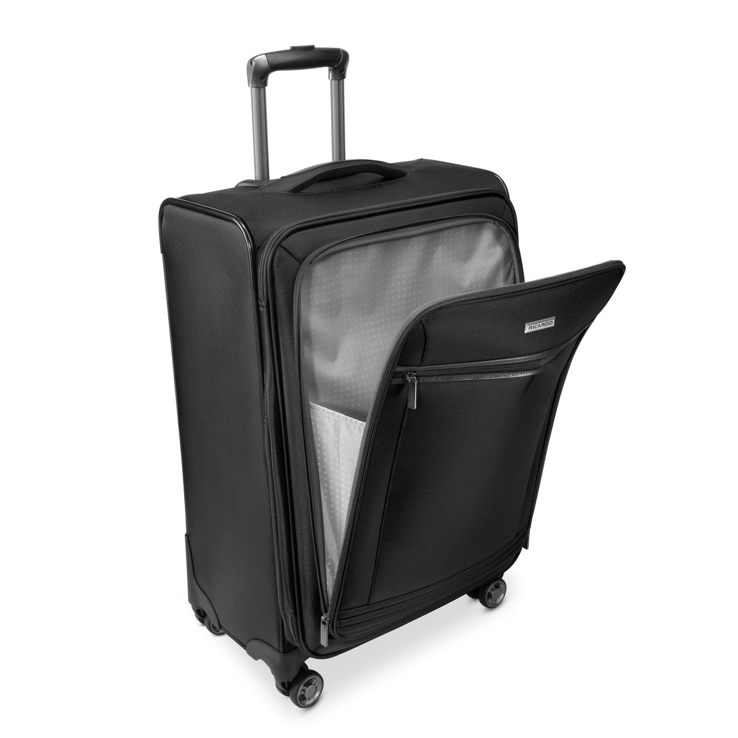 Ricardo Beverly Hills Avalon Softside Medium Check-In Expandable Spinner - Black