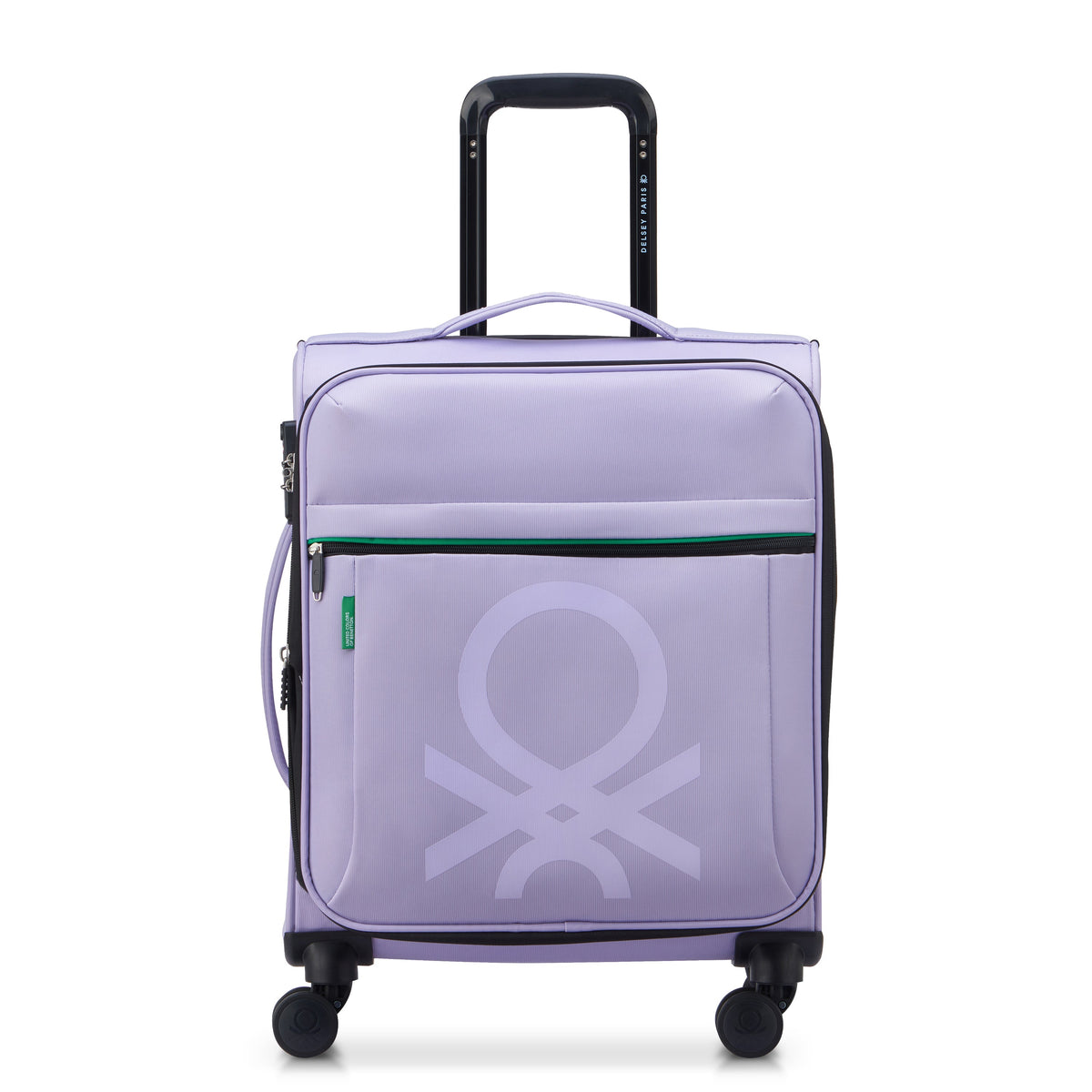 Delsey COLOR BLOCK - S Slim Expandable (55cm) - Lavender